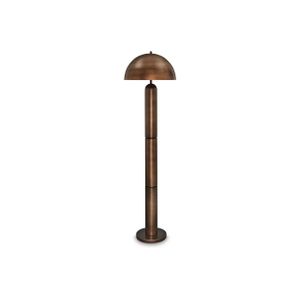 The appearance of Wendfield Floor Lamp In Antique Copper designed by Signature Design by Ashley in the interior design. This piece of furniture was selected by 1StopBedrooms from to add a touch of cosiness and style into your home. Sku: ASL-L208431.