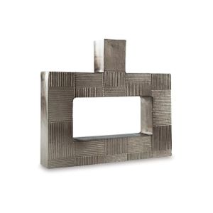 The appearance of Wrengrove 16 Inch Vase In Antique Nickel designed by Signature Design by Ashley in the interior design. This piece of furniture was selected by 1StopBedrooms from to add a touch of cosiness and style into your home. Sku: ASL-A2000753.