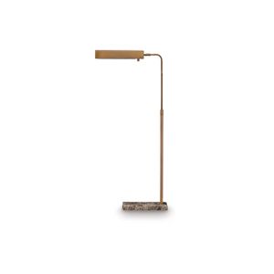 Yafe Metal Floor Lamp In Bronze