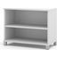 Pro-Linea White 2-Shelf Bookcase