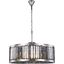 Chelsea 35.5" Polished nickel 10 Light Chandelier With Silver Royal Cut Crystal Trim
