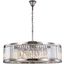 Chelsea 43.5" Polished nickel 10 Light Chandelier With Clear Shade Royal Cut Crystal Trim