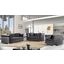 Meridian Kayla 2 Piece Living Room Set in Grey