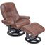 Jacque Recliner w/ Ottoman (Whiskey)