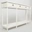 Stately Home 60" Antique White Console