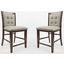 Manchester Upholstered Counter Stool Set of 2