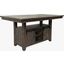 Madison County Barnwood Extendable Adjustable Dining Table