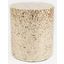 Global Archive Sand Round Capiz Accent Table