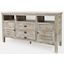 Artisans Craft 60" Washed Gray Media Console