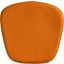 Wire/Mesh Cushion Orange