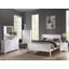 Louis Philippe White Youth Sleigh Bedroom Set