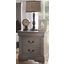 Louis Philippe Antique Gray Nightstand