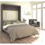 Pur Bark Gray Queen Wall Bed