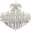 2800G72C/RC Maria Theresa 72" Chrome 49 Light Chandelier With Clear Royal Cut Crystal Trim