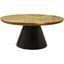 Martini Brushed Gold/Matte Black Coffee table