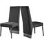 Porsha Grey Velvet Dining Chair (Set of 2) 756Grey-C