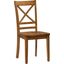 Simplicity Honey X Back Chair Set of 2
