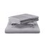 400 Thread Count Egyptian Split California King Cotton Sheet Set In Cool Grey