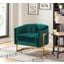 Meridian Carter Accent Chair in Green