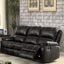 Zuriel Black Reclining Sofa