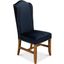 53028 Blue High Back Velvet Dining Chair Set Of 2