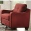 Cleavon Ii Red Linen Chair