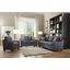 Cleavon II Gray Linen Living Room Set