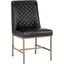 5west Leighland Coal Black Dining Chair Set Of 2