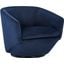 5West Treviso Metropolis Blue Swivel Arm Chair