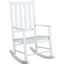 609455 White Rocking Chair
