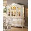 Acme Chantelle Buffet and Hutch in Pearl White
