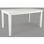 Simplicity Paperwhite Rectangle Dining Table