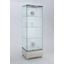 Stainless Steel Base Glass Curio
