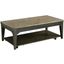 Plank Road Charcoal Artisans Rectangular Cocktail Table