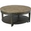 Plank Road Charcoal Artisans Round Cocktail Table