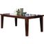 Crown Mark Bardstown Dining Table in Espresso