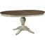 Weatherford Cornsilk Milford Extendable Round Dining Table