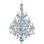 7925g43cRc Verona 43" Chrome 25 Light Chandelier With Clear Royal Cut Crystal Trim