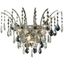 8033w16cRc Victoria 16" Chrome 3 Light Wall Sconce With Clear Royal Cut Crystal Trim