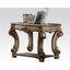 Acme Vendome End Table in Gold Patina