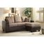 Slater Greyish Brown Reversible Sectional Sofa