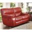 Pecos Red Power Double Reclining Loveseat