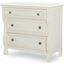 Lake House Pebble White 3 Drawer Accent Chest