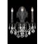 Monarch 14" Dark Bronze 3 Light Wall Sconce With Clear Royal Cut Crystal Trim