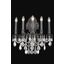 Monarch 21" Dark Bronze 5 Light Wall Sconce With Clear Royal Cut Crystal Trim