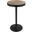 Dakota Black And Medium Brown Top Adjustable Bar Table