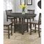 Crown Mark Hartwell Grey Counter Height Table
