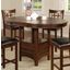 Crown Mark Hartwell Brown Counter Height Table