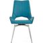 D4878 Turquoise Swivel Chair (Set of 2)