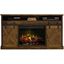 Farmhouse 66 Inch Fireplace Console (Aged Whiskey)